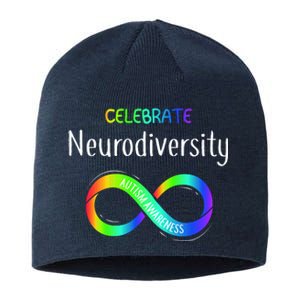 Celebrate Neurodiversity Autism Awareness Month Infinity Sustainable Beanie