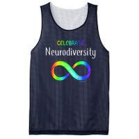 Celebrate Neurodiversity Autism Awareness Month Infinity Mesh Reversible Basketball Jersey Tank