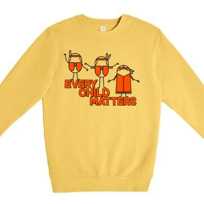 Cute Native American Every Child Matters Premium Crewneck Sweatshirt