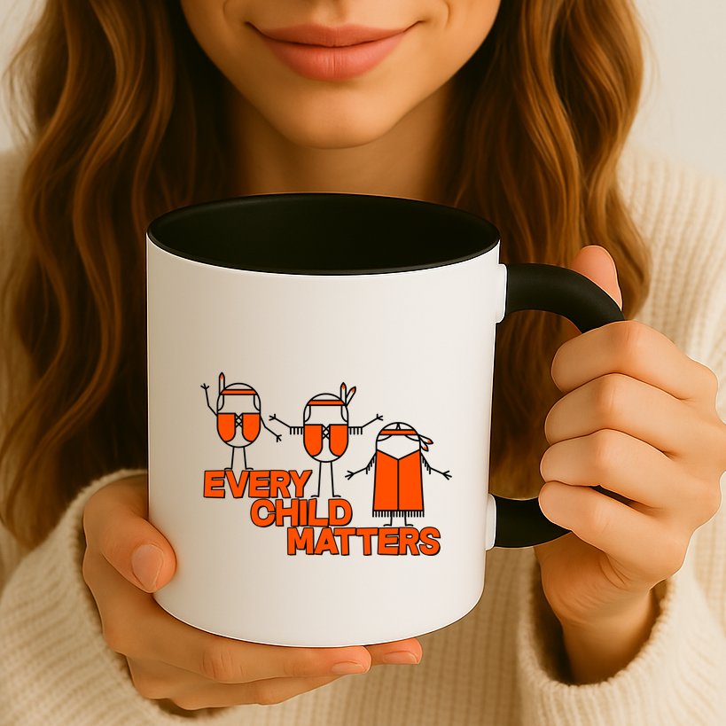 Cute Native American Every Child Matters Mug