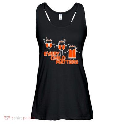 Cute Native American Every Child Matters Ladies Essential Flowy Tank