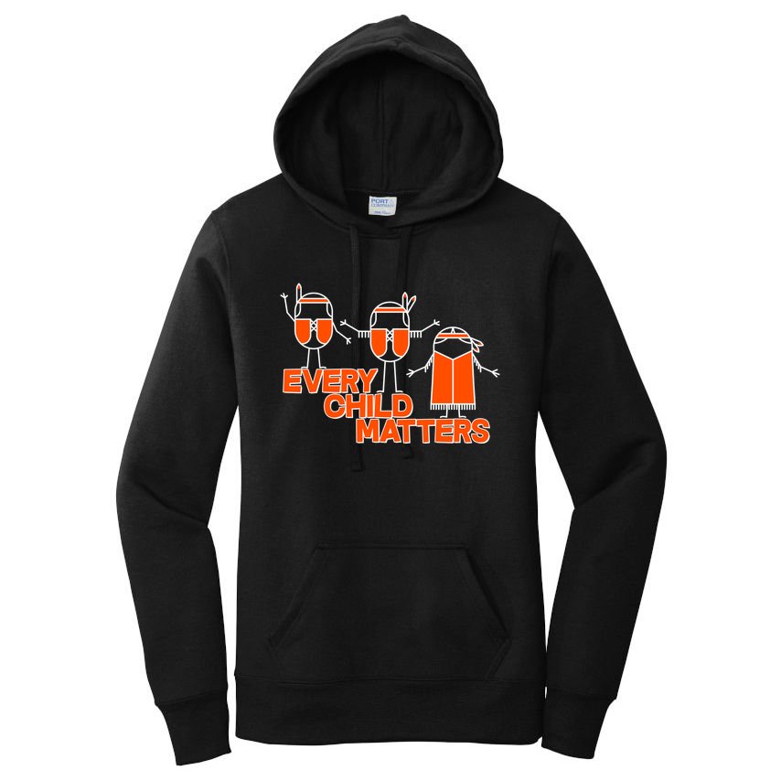 Cute Native American Every Child Matters Women's Pullover Hoodie