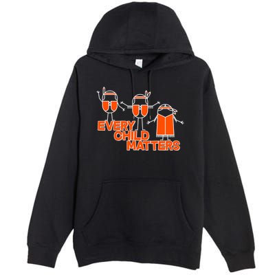 Cute Native American Every Child Matters Premium Pullover Hoodie