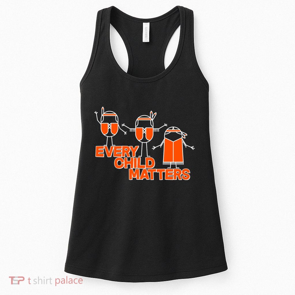 Cute Native American Every Child Matters Womens Tank Top