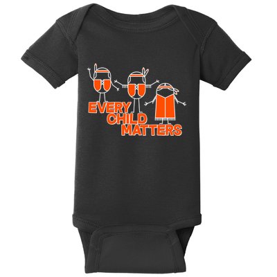 Cute Native American Every Child Matters Baby Bodysuit