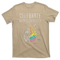 Celebrate Neurodiversity ADHD Autism ASD Awareness Gift T-Shirt