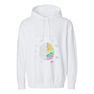 Celebrate Neurodiversity ADHD Autism ASD Awareness Gift Garment-Dyed Fleece Hoodie