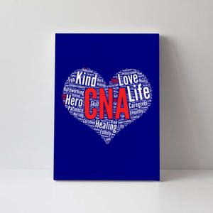 Certified Nursing Assistant Cna Heart Healthcare Profession Gift Canvas