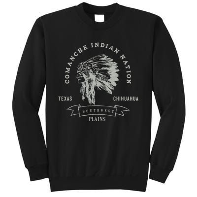 Comanche Native American Indian Pride Chief Respect Sweatshirt