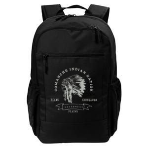 Comanche Native American Indian Pride Chief Respect Daily Commute Backpack