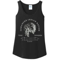 Comanche Native American Indian Pride Chief Respect Ladies Essential Tank