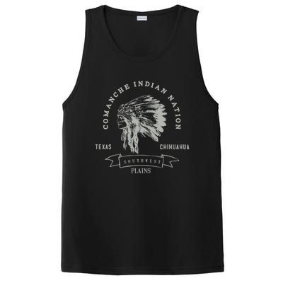 Comanche Native American Indian Pride Chief Respect PosiCharge Competitor Tank