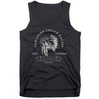 Comanche Native American Indian Pride Chief Respect Tank Top