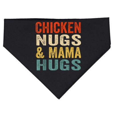 Chicken Nugs And Mama Hugs Nuggets Foodies Lovers USA-Made Doggie Bandana