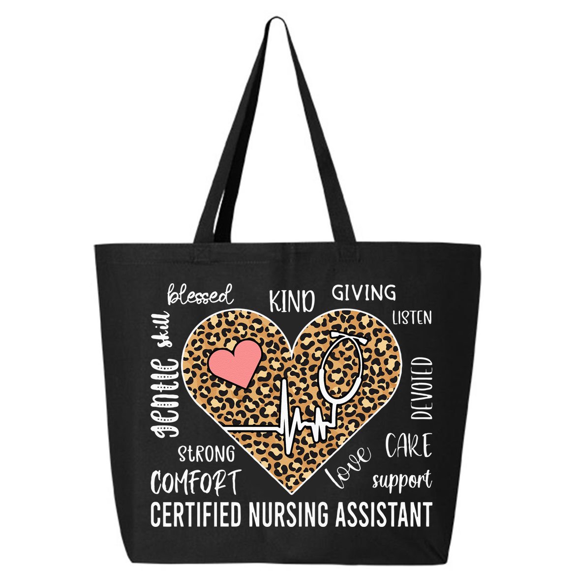CNA Nurse Appreciation Certified Nurse Assistant CNA 25L Jumbo Tote