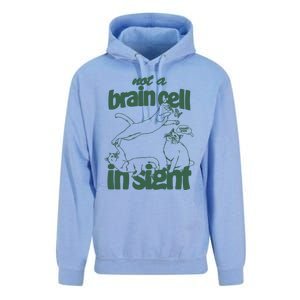 Cat Not A Brain Cell In Sight Unisex Surf Hoodie