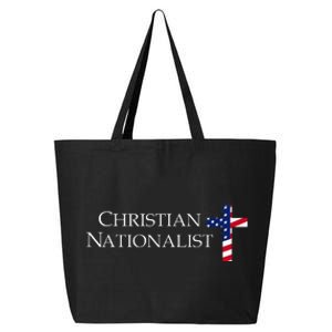 Christian Nationalist American Flag 25L Jumbo Tote