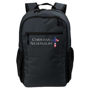 Christian Nationalist American Flag Daily Commute Backpack