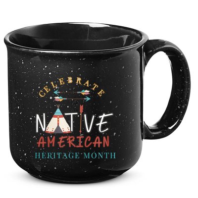 Celebrate Native American Heritage Month 15oz Campfire Ceramic Mug