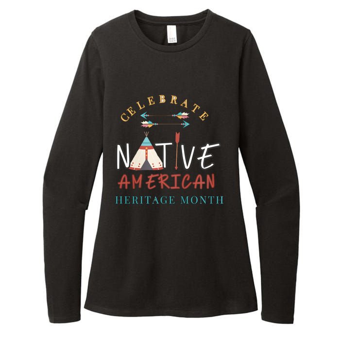 Celebrate Native American Heritage Month Womens CVC Long Sleeve Shirt