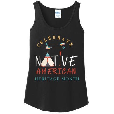 Celebrate Native American Heritage Month Ladies Essential Tank