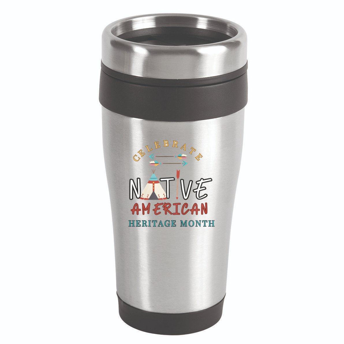 Celebrate Native American Heritage Month 16oz Travel Tumbler