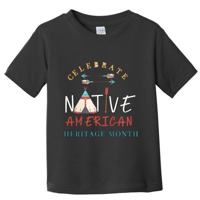 Celebrate Native American Heritage Month Toddler T-Shirt