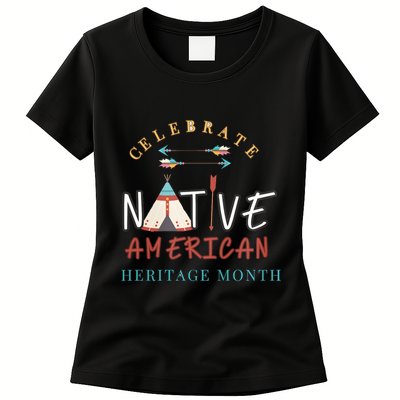 Celebrate Native American Heritage Month Womens T-Shirt