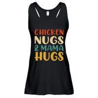 Chicken Nugs And Mama Hugs Nuggets Foodies Lovers Ladies Essential Flowy Tank