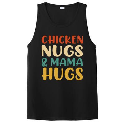 Chicken Nugs And Mama Hugs Nuggets Foodies Lovers PosiCharge Competitor Tank