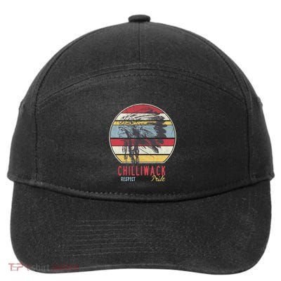 Chilliwack Native American Indian Tribe Respect Pride Retro Gift 7-Panel Snapback Hat