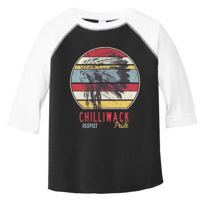 Chilliwack Native American Indian Tribe Respect Pride Retro Gift Toddler Fine Jersey T-Shirt