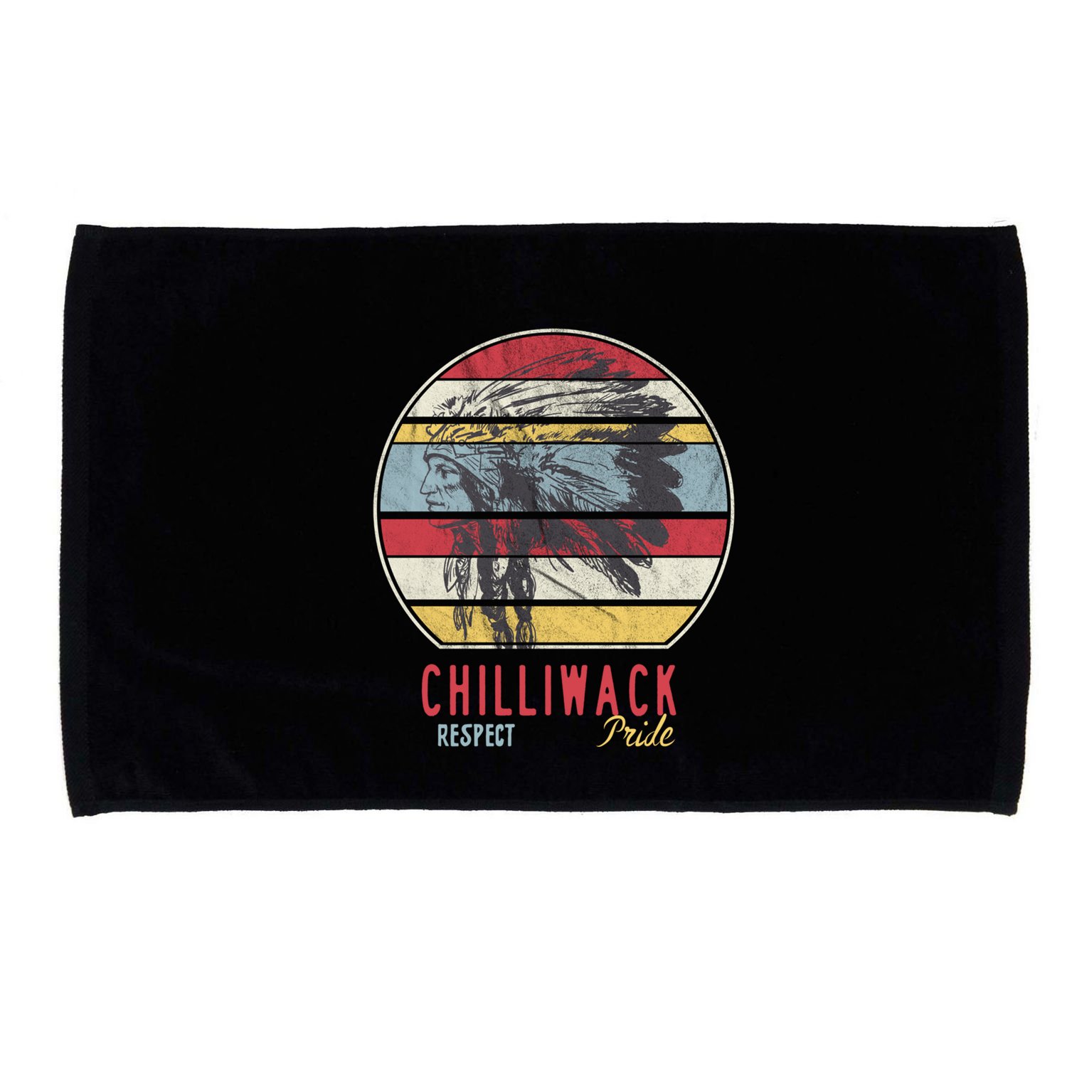 Chilliwack Native American Indian Tribe Respect Pride Retro Gift Microfiber Hand Towel