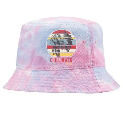 Chilliwack Native American Indian Tribe Respect Pride Retro Gift Tie-Dyed Bucket Hat