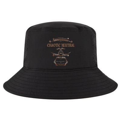 Chaotic Neutral Alignment Gamer Geek Rpg Cool Comfort Performance Bucket Hat