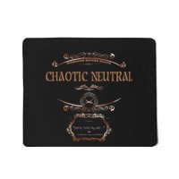 Chaotic Neutral Alignment Gamer Geek Rpg Mousepad