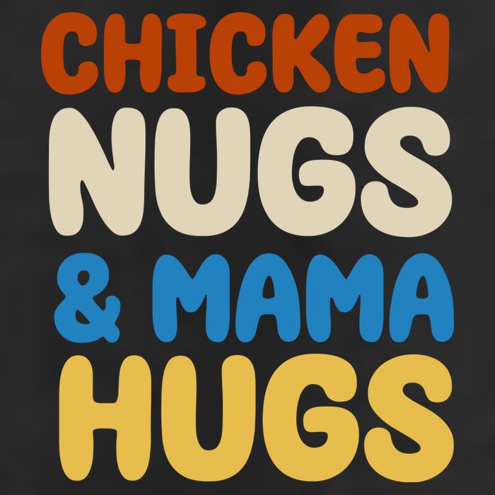 Chicken Nugs And Mama Hugs 11oz C Handle Ceramic Mug