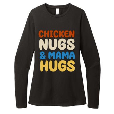 Chicken Nugs And Mama Hugs Womens CVC Long Sleeve Shirt