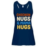 Chicken Nugs And Mama Hugs Ladies Essential Flowy Tank