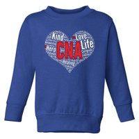 Certified Nursing Assistant Cna Heart Healthcare Profession Cool Gift Toddler Sweatshirt