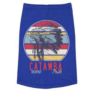 Catawba Native American Indian Tribe Respect Pride Retro Sun Gift Doggie Tank