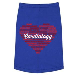 Cardiac Nurse And Cardiologist: Word Cloud Cardiology Heart Gift Doggie Tank