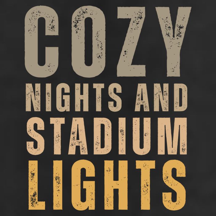 Cozy Nights And Stadium Lights Football Cool Comfort Performance Bucket Hat