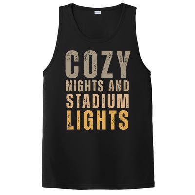 Cozy Nights And Stadium Lights Football PosiCharge Competitor Tank