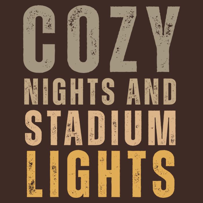 Cozy Nights And Stadium Lights Football Apron