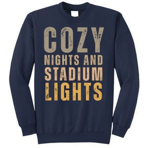 Cozy Nights And Stadium Lights Football Sweatshirt