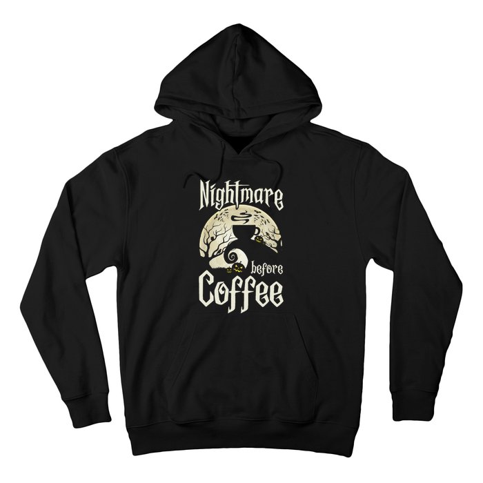 Cute Nightmare Before Coffee Halloween Funny Mug Gift Hoodie