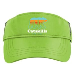 Catskills Ny Bear Mountains Camping Hiking New York Gift Adult Drive Performance Visor