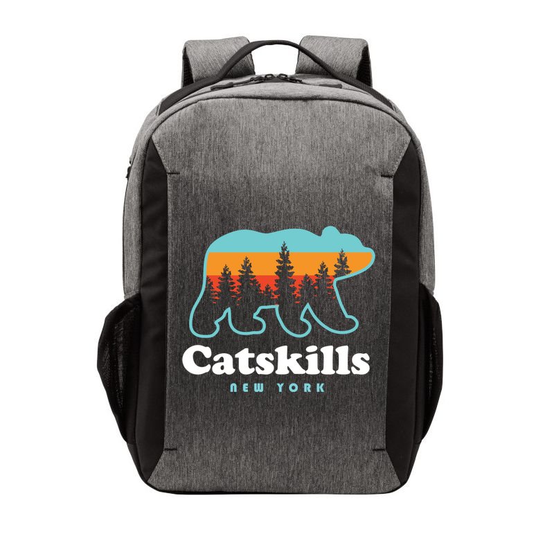 Catskills Ny Bear Mountains Camping Hiking New York Gift Vector Backpack