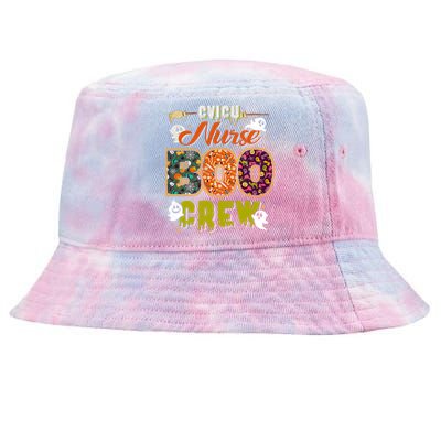 Cvicu Nurse Boo Crew Rn Squad Halloween Matching Fun Gift Tie-Dyed Bucket Hat